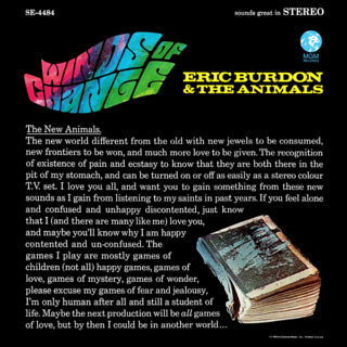 Eric Burdon & The Animals - Winds of Change (1967)